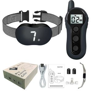 Entrenadores de perros personalizados, <span class=keywords><strong>Collar</strong></span> de choque con Control remoto para perros pequeños y grandes, para detener eficazmente los ladridos de mascotas, suministros de entrenamiento para mascotas - Product Image 5