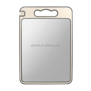 Planche à découper multifonctionnelle double face en acier inoxydable et plastique, écologique, rectangulaire - Product Image 5