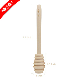 Varillas agitadoras de miel de madera saludable de moda antigua hechas en China vajilla para tarro de vidrio de miel - Product Image 5
