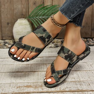 รองเท้าแฟชั่นไซส์ใหญ่พิเศษ คอลเลคชั่นฤดูร้อน 2024 รองเท้าส้นเตี้ยสไตล์เกาหลี รองเท้าแตะแบบสวมและรองเท้าลำลองสำหรับผู้หญิง รุ่น Roman Beach Womens231 231 - Product Image 2