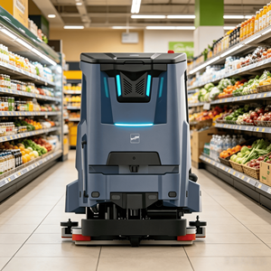 Nouveau robot de nettoyage commercial certifié SL CE, batterie au lithium personnalisée, autopropulsé, garantie 1 an, efficacité 2400 m/h, grande capacité - Product Image 3