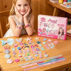 Kit de Diseño de Accesorios para el Cabello para Niñas, Diademas, Pinzas, Lazo de Lentejuelas, Mariposas, Flores, Caja de Regalo Lista para Usar - Product Image 2