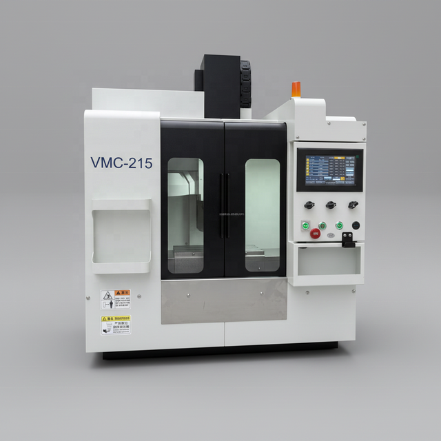 JT VMC215 High-end Series Small Vertical CNC Milling Machine 3-Axis Fully Automatic DELEM Control ISO20 Spindle 200x150x250mm