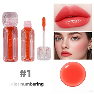 No Logo Non-Fading <b>Lip</b> Jelly Tint 3 In 1 <b>Lip</b> Cheek Eye Multi-Use <b>Lip</b> Gloss Long Lasting Makeup In Stock - Product Image 5
