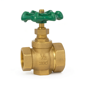 Vanne de régulation magnétique en laiton 1/2 pouce avec volant pour compteur d'eau de chauffage - Product Image 2