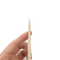 Vente directe d'usine Crochet en bois pour perruque Accessoires pour cheveux Plusieurs tailles Aiguille à crocheter Outils de coiffure