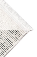 Tapis tissé Selvi Anthracite en velours à poils ras, motif géométrique, adapté aux animaux domestiques, lavable, en polyester, antidérapant, fabrication turque, vente en gros, taille personnalisée, OEM