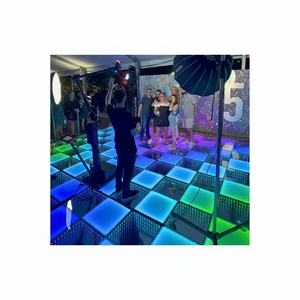 Controlador inteligente de ahorro de energía, imán portátil para bodas al aire libre, giratorio inalámbrico, pista de baile Led magnética - Product Image 1
