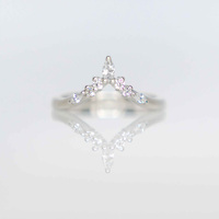 Bijoux faits à la main bague de mariage pour femmes bagues de fiançailles pour femmes marques de luxe bijoux en acier inoxydable cadeaux pour couples