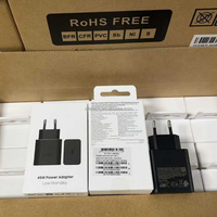Chargeur USB-C PD 45W d'origine, faible consommation en veille, T4511, adaptateur secteur USB-C à charge ultra-rapide pour Samsung S26U S25+ S24 S23