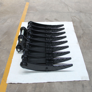 XZFE Accessoires d'excavatrice de haute qualité, râteaux à racines pour le défrichement des terres - Product Image 3