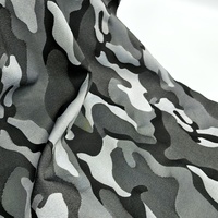 Tissu Jacquard Camouflage Teint en Fil 100% Polyester 160GSM Imperméable Infroissable Respirant pour Textile de Maison Garçons Filles
