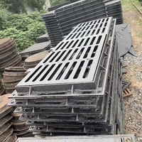 Grille en fonte Xingbei Heavy Duty D400, 40 tonnes, grille en fonte pour canal, tube carré, durable, anti-corrosion, pour extérieur, fabrication chinoise