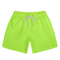 Shorts de bain décontractés pour hommes, personnalisés, à séchage rapide, sans couture, avec taille élastique, pour la plage, le surf et la natation