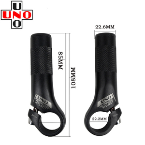 Mountain MTB Road Bike <strong>Bar</strong> <strong>End</strong> Ultra-light Aluminum Alloy Extension Handlebar <strong>Bar</strong> <strong>Ends</strong> Bicycle Parts Black/Silver - Product Image 4