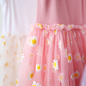 Vestito floreale da principessa per bambine 0-2 anni abito estivo per bambine - Product Image 2