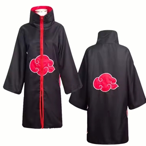 2 Styles de <span class=keywords><strong>Cape</strong></span> de Costume de Cosplay pour Enfants, <span class=keywords><strong>Cape</strong></span> de Costume de Cosplay d'Anime Japonais <span class=keywords><strong>Akatsuki</strong></span>, <span class=keywords><strong>Cape</strong></span> de Costume de Cosplay d'Halloween pour Garçons avec Chapeau - Product Image 6