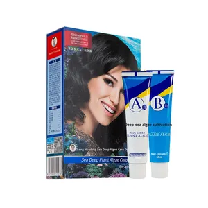 Tinte Permanente para el Cabello Zhang Hua Dong DEEP SEA Plant Algae Care, Crema <span class=keywords><strong>de</strong></span> 110 ml, Fórmula Nutritiva <span class=keywords><strong>de</strong></span> Grado Alimenticio, para Todo Tipo <span class=keywords><strong>de</strong></span> Cabello y Colores - Product Image 2