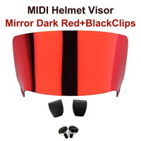 Visières de casque MIDI en acrylique miroir pour fans et collectionneurs, idéales pour l'affichage