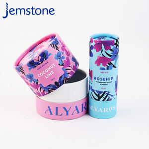 100% recyclé biodégradable Chine en gros biodégradable papier tube boîte emballage avec logo personnalisé - Product Image 6
