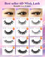 Faux Cils Vison 3D Volume Complet et Classique, Fournisseur de Faux Cils Vison Réel 5D en Bande Complète, Vente en Gros