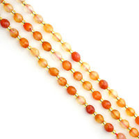 Perles de riz facettées Xulin 5x6mm en pierre naturelle lavande, aigue-marine, ambre, agate, pierres lâches pour bijoux DIY en gros
