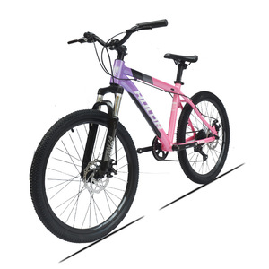 Vélo de montagne Hulda 24 pouces pour enfants, adolescents et étudiants avec amortissement et transmission Shimano - Product Image 4