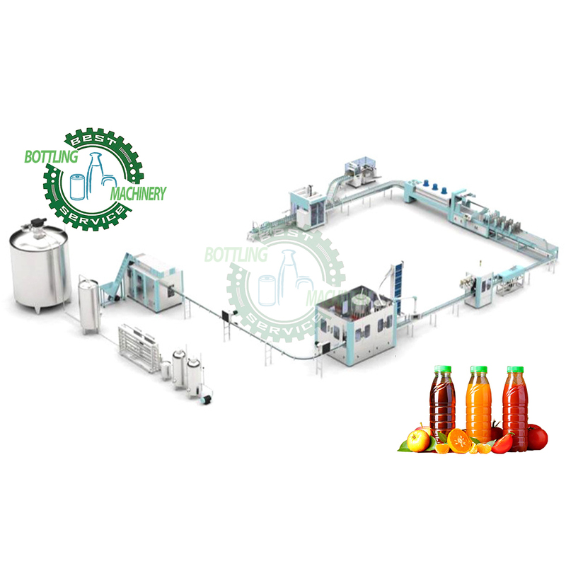 Hot Selling Automatic Beverage Juice Production