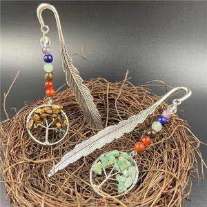 Signets colorés rétro avec pierres précieuses, arbre <span class=keywords><strong>de</strong></span> vie, bricolage, commerce extérieur, source, cristal, jade, série <span class=keywords><strong>de</strong></span> plumes - Product Image 3