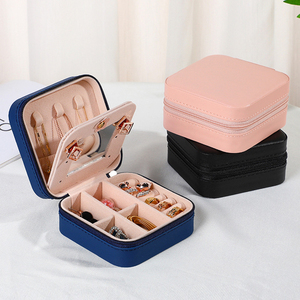 Mini Organizador de <span class=keywords><strong>Joyas</strong></span> Pequeño, Estuche de Viaje <span class=keywords><strong>para</strong></span> <span class=keywords><strong>Joyas</strong></span>, <span class=keywords><strong>Caja</strong></span> <span class=keywords><strong>Organizadora</strong></span> de <span class=keywords><strong>Joyas</strong></span> <span class=keywords><strong>para</strong></span> Viaje - Product Image 6