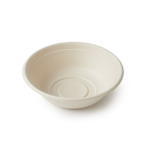 AO3 Bol à canne à sucre jetable personnalisé Plaque biodégradable pour micro-ondes pour les repas Smoothie Riz Pâtes Dessert Fête - Product Image 6