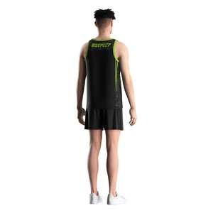 Uniforme de Kick Boxing Personalizado para Fitness, Sublimado, Informal, Estilo Tailandés, 100% Poliéster, Chaleco Deportivo para Hombre - Product Image 6