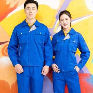 Fournisseur professionnel de combinaisons de travail personnalisées avec logo, vente en gros, combinaisons d'ingénieur, combinaisons de pompier pour hommes - Product Image 1