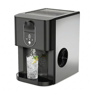 Machine à glaçons automatique intelligente pour comptoir, 20 kg/24h, distributeur rapide en acier inoxydable, pour la maison, le commerce, le bar, faible bruit, CE - Product Image 1