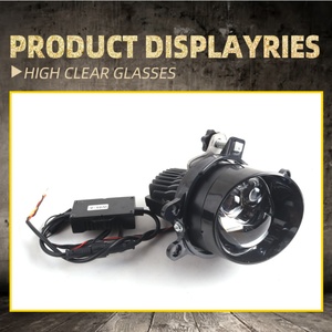 Sanvi Automotive 3-Inch LED Projector Lens 6000K/3000K Fog Light 40W High/Low Beam for Toyota Camry 12V Voltage Model - Product Image 6