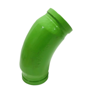 Coude à 90 degrés DN150 <span class=keywords><strong>R500</strong></span> pour tuyau de pompe à béton, à sertissage à chaud - Product Image 1