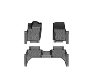 Tapis de sol de voiture faciles à nettoyer, durables, 4 pièces, livraison rapide, fabrication en gros, pas cher, adaptés à <span class=keywords><strong>TOYOTA</strong></span> TACOMA 2024 2025 - Product Image 1