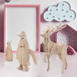 Đồ Thủ Công Hình Động Vật Bằng Gỗ Cho Trẻ Em Bán Chạy Đồ Thủ Công Và Nghệ Thuật Cho Trẻ Em - Product Image 5
