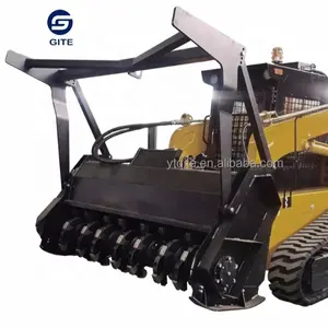 Alat Pemasang Skid Steer Mulcher Hutan Mulcher Hutan Kualitas Tinggi