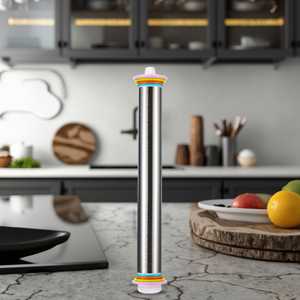 Tappetino per Impastare Regolabile con Anello Rimovibile, Rullo per Impasto in Acciaio Inox, Tappetino in Silicone Antiaderente - Product Image 5