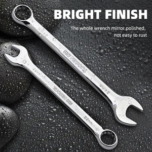 Nhà Máy Outlet Dual-Mục Đích Kết Thúc Mở Thép Cờ Lê Thiết Lập Hai Đầu Chrome Kết Thúc OEM Tùy Chỉnh Metric Nhựa Kẹp Xe Ô Tô - Product Image 4