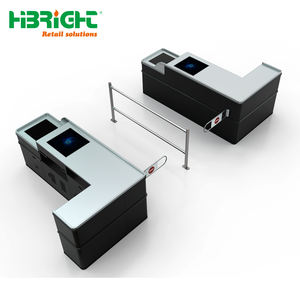 Tienda de conveniencia minorista Mesa de efectivo Muebles Dimensión Diseño Comestibles Cajero Checkout - Product Image 4