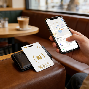 Traceur de portefeuille personnalisé en gros, compatible avec l'application Localiser, rechargeable, fin, avec GPS et NFC, pour la localisation d'objets - Product Image 6
