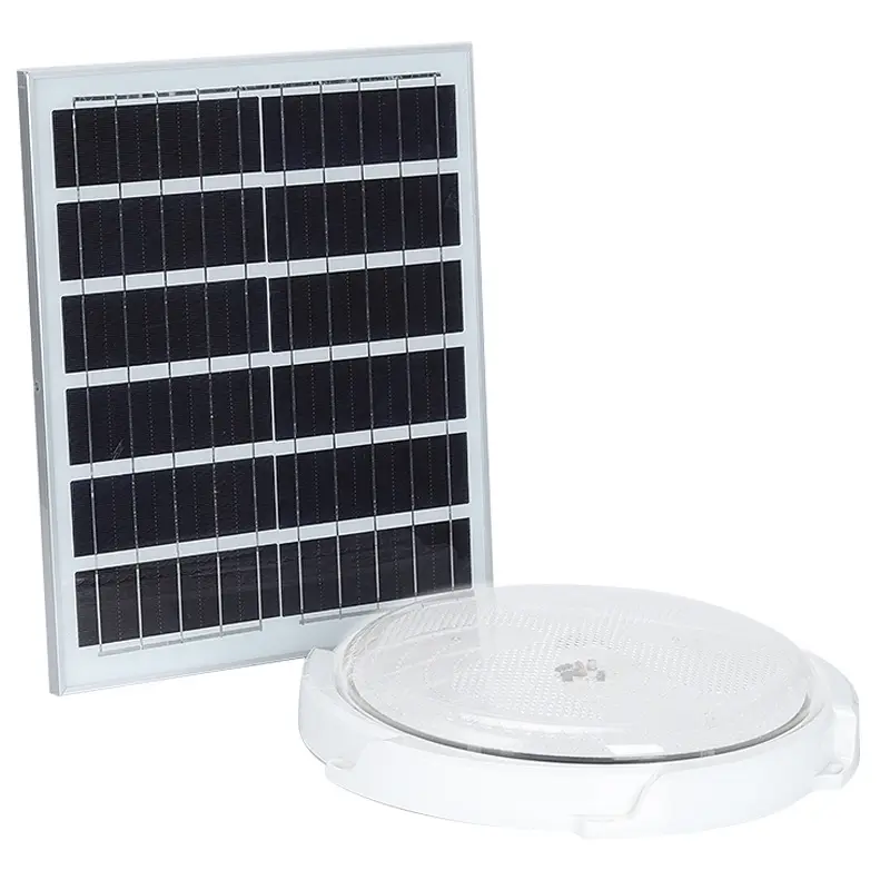 2024 100w 200w 300w super bright home use solar ceiling light indoor for home house lights