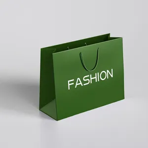 Customised high end merchandise retail tote bags printed with your own logo Gift art paper shopping bags Clothing bags