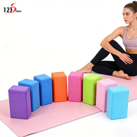Blocs de yoga en EVA antidérapants pour la maison, pour les exercices de Pilates et le renforcement du tronc