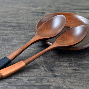 Cuillère en bois au design le plus récent, écologique, à large ouverture, avec logo personnalisé, promotionnelle, durable, élégante - Product Image 1