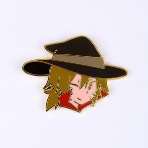 Chapeau en métal pour vêtements artisanaux Épingles de revers en métal Épingle Pokemon mignonne de dessin animé Épingle en émail Pokemon personnalisée - Product Image 2