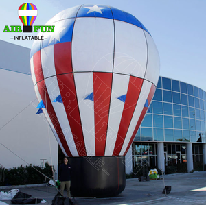 AIRFUN Inflatables Eye Catching Colorful Ground Inflatable Balloons Advertising Cold air Balloon for Sale - Product Image 1