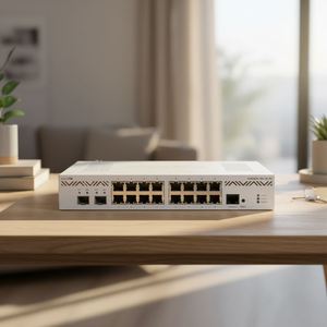 Original CCR2004-16G-2S+ Enterprise Router 16x Gigabit <b>Ethernet</b> Ports and Two 10G SFP+ Cages <b>Wireless</b> Router - Product Image 1